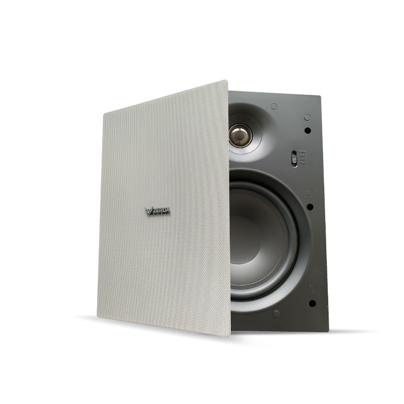 ZERDA Haut Parleurs murale Woofer 6.5 Pouces Deux Voies 100W