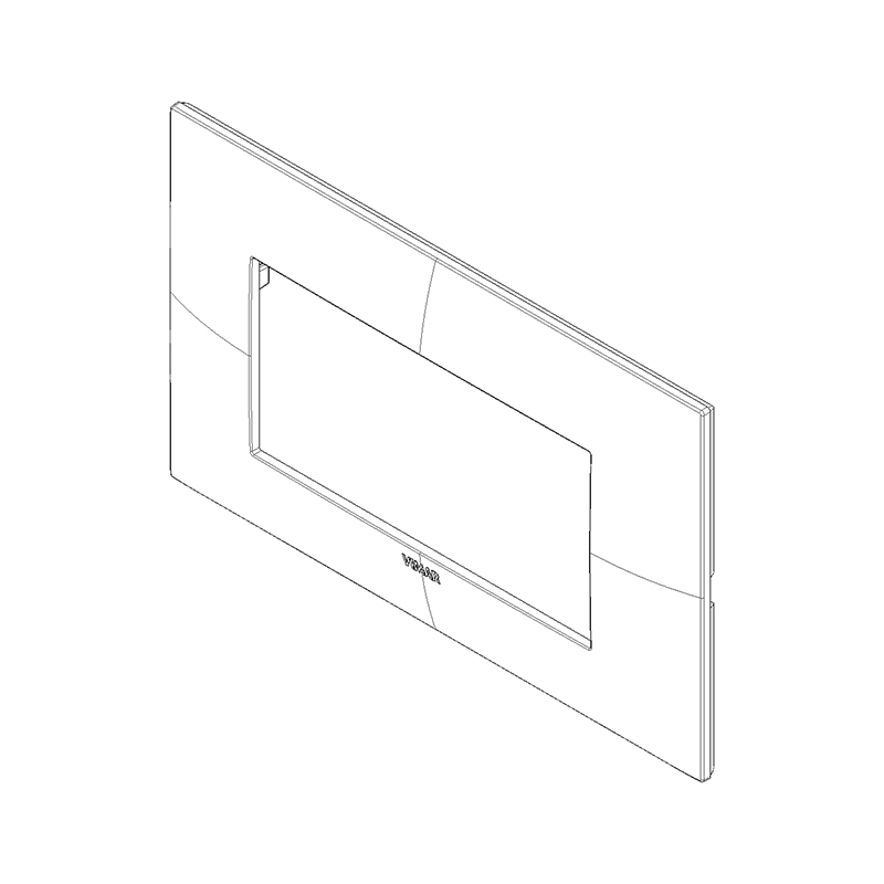 VIMAR Plaque 4 modules pour boîtes 4 modules, technopolymère, blanc mat