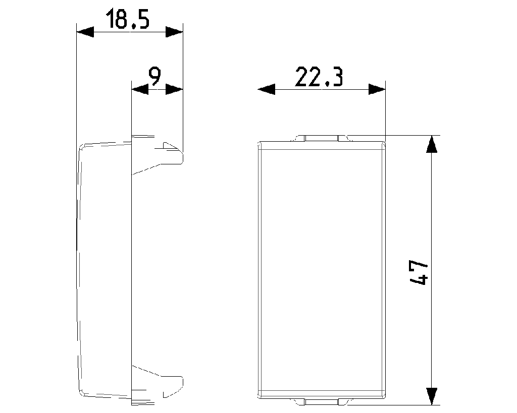 VIMAR Obturateur, blanc