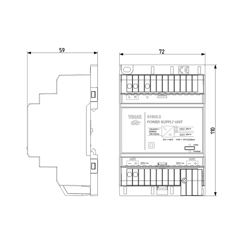 VIMAR Alimentation 320mA KNX