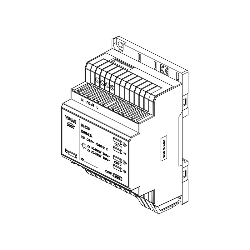 VIMAR Variateur KNX 2 OUT200W LED 120-240V