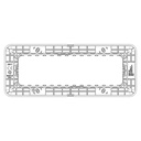 VIMAR Interrupteur 1P 16 AX 250 V~, blanc. Maxi 200 W pour lampes autoballastées