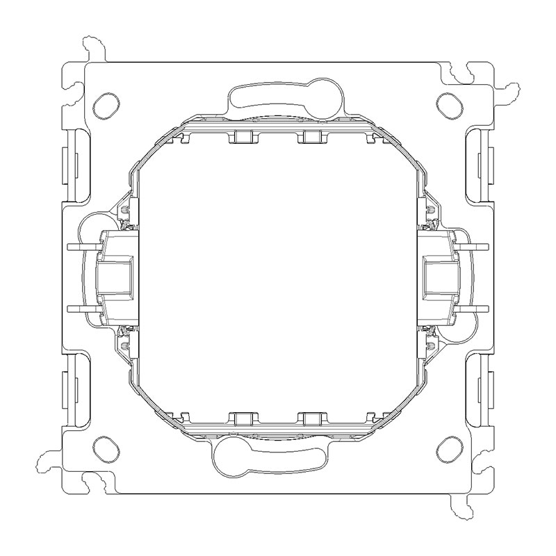 VIMAR Interrupteur 1P 16 AX 250 V~, blanc. Maxi 200 W pour lampes autoballastées