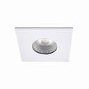 Couvercle Carré Blanc Sable Prolight+ Aluminium  pour Spot Encastré Etanche