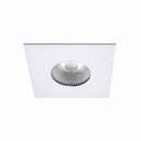 Couvercle Carré Blanc Sable Prolight+ Aluminium  pour Spot Encastré Etanche