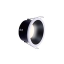 Support de Spot Blanc Noir Sable Rond Etanche Encastrable Prolight+ IP65 