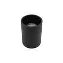 Support de Spot Cylindrique Apparent Etanche Noir IP65 Prolight+