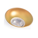 Plafonnier cylindrique Apparent Blanc Rose Gold PROLIGHT+