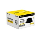 Support de Spot Rond Orientable Noir PROLIGHT+ en aluminium pour ampoule MR16 / GU10 / 220V / 12V / IP20