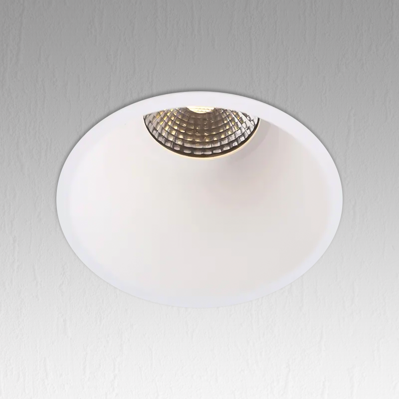 Recessed spot holder  compatible with a GU10 ledbulb