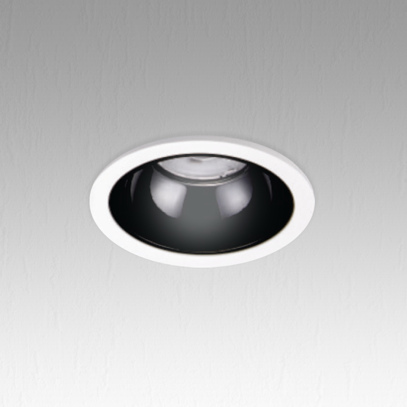 Spotlight  12W Rond Fixe  en aluminium  / 3000k / IP20