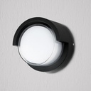 Applique murale Led Rond Noir PROLIGHT+ 