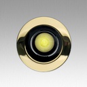 Gold Black Ajustable Recessed spot holder   PROLIGHT+ in aluminium for a GU10 lightbulb / 220V / 12V / IP20