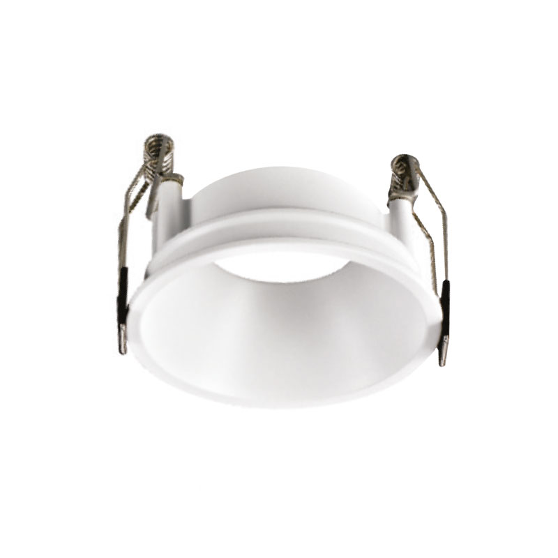 fixed round Spot Holder  compatible with two GU10 led bulbs