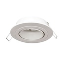 Support de Spot Rond Orientable Blanc  PROLIGHT+ 