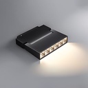 Luminaire LED  Magnétique Noir Orientable en Aluminium PROLIGHT+ 6W 118*22*115mm 3000K IP20