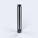 Dark Grey Bollard LED LIGHT PROLIGHT+