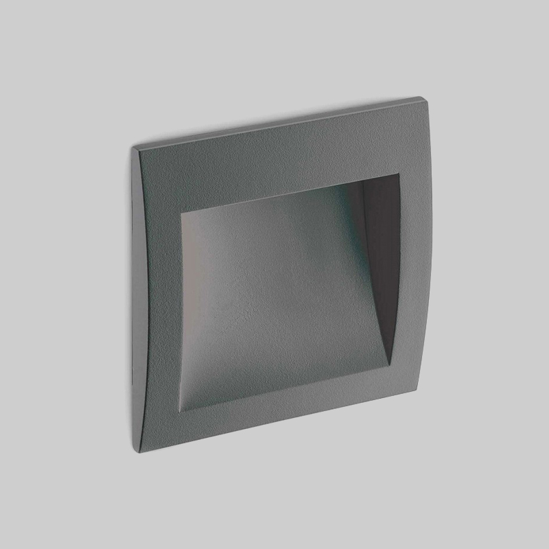 outdoor waterproof dark greystep spotlight 