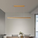 iBruzzi Horizontal Pendant Light Erve Brushed Gold 40W