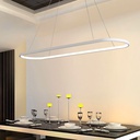 iBruzzi Suspended Lustre Capena Brushed Shining Silver 60W