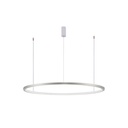 iBruzzi Suspended chandelier Elva Brushed Shining Silver 58W 3000K - 4000K