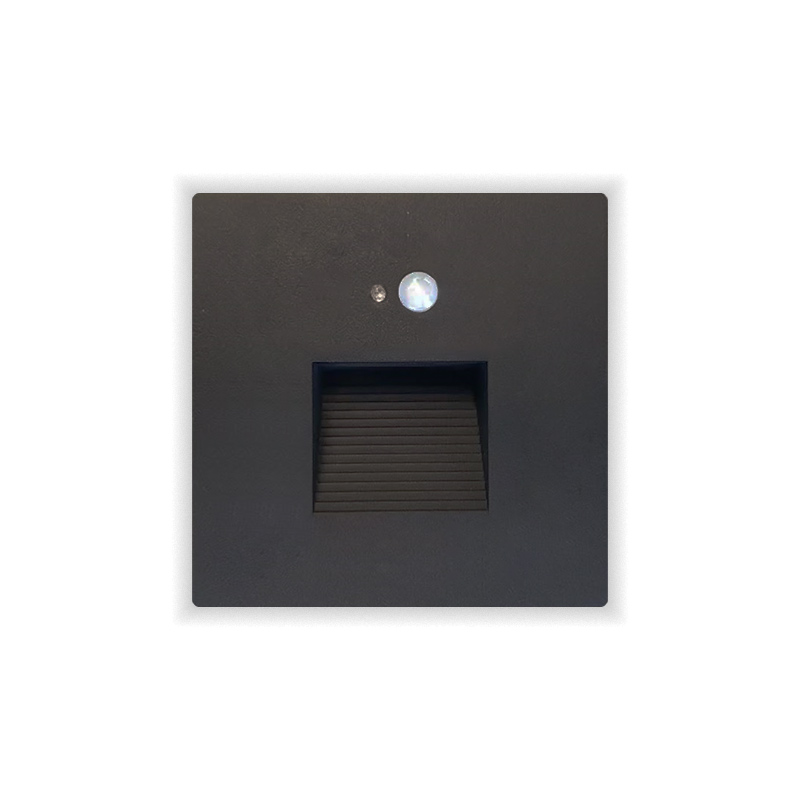 Spot contremarche magnétique étanche de couleur noir sable PROLIGHT+ de puissance 3W, voltage de 85-265V/50Hz, indice de protection IP65, température de couleur 3000K