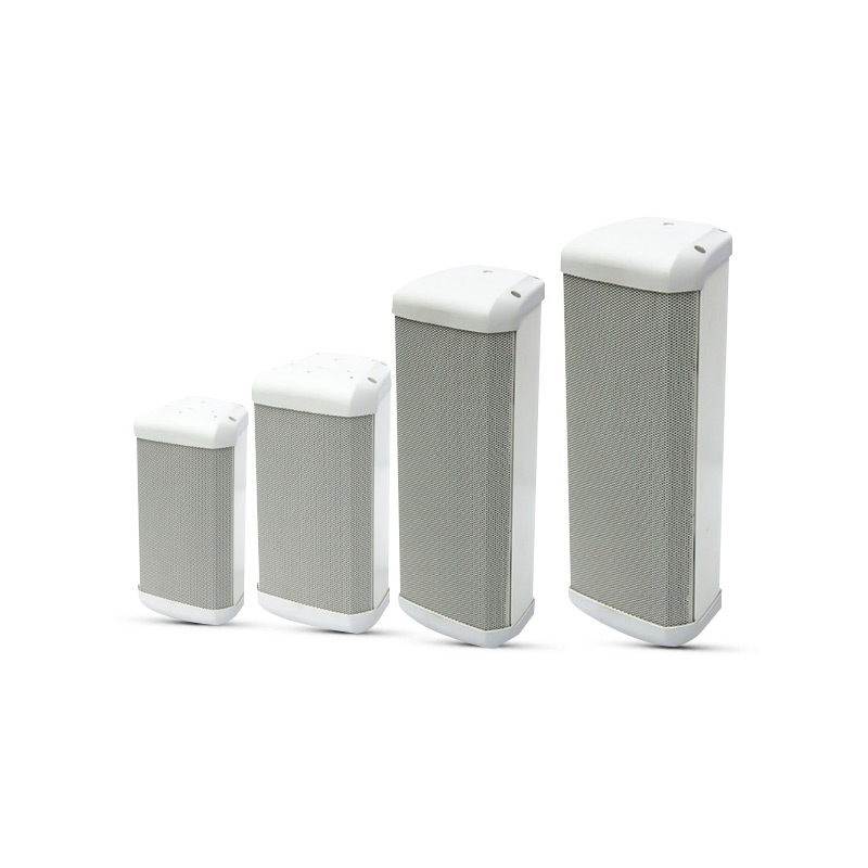 Speaker Column with power of 20W, voltage of 70-100V/ frequency response of 180Hz-14KHz/ and a sensitivity of 94dB.