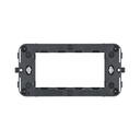 VIMAR 4-module mounting frame, with screws, for 4-module mounting boxes NEVE UP