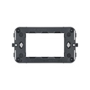 VIMAR 3-module mounting frame, with screws, for 3-module mounting boxes NEVE UP