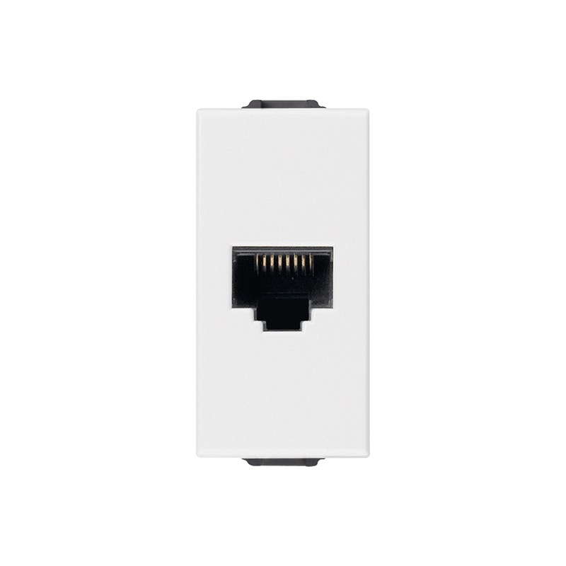 Prise RJ45 Netsafe Cat6 FTP blanc

















