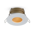 Support de Spot Blanc Gold Rond Encastrable Prolight+ IP65