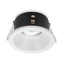 Support de Spot Blanc Sable Rond Etanche Encastrable Prolight+ IP65 