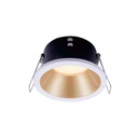 Prolight+ IP65 Waterproof Sand White Gold Round Recessed Spotlight Support