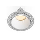 Support de Spot Blanc Sable Rond Etanche Encastrable Prolight+ IP65