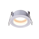 Support de Spot Blanc Sable Rond Etanche Coupe Feu  Encastrable Prolight+ IP65 