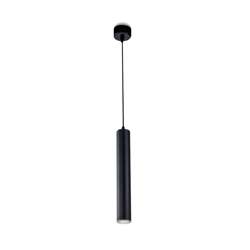 black suspended magnetic track light  luminaire 