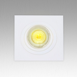 Recessed Prolight+ spot holder compatible with a GU10led bulb