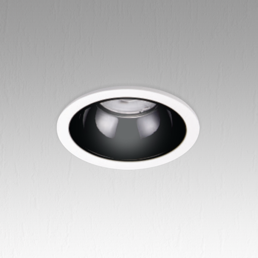 Spotlight  12W Rond Fixe  en aluminium  / 3000k / IP20