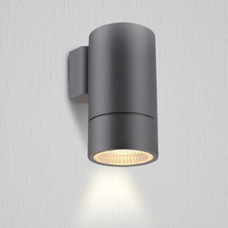 waterproof outdoor wall light for a gu10 or mr16 led lamp