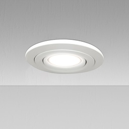 round indoor spot fitting compatible with lamp LED GU10 