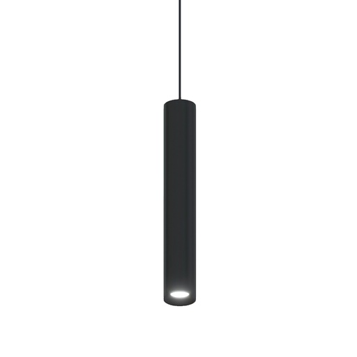 black suspended magnetic track light  luminaire 