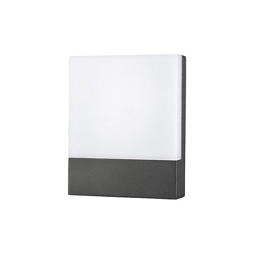 Dark Grey LED Wall Light for Aluminum Outdoor Lighting with SMD LED IP54/8W/3000K