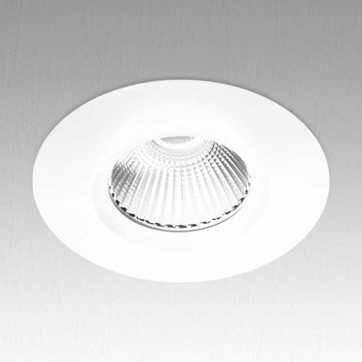 white fixed recessed 3w spotlight 