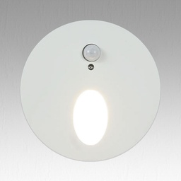 Spot Contremarche LED Blanc Carré Intérieur avec détecteur de mouvement, de puissance 1W/ 85-265V/50Hz / Indice de protection IP45.