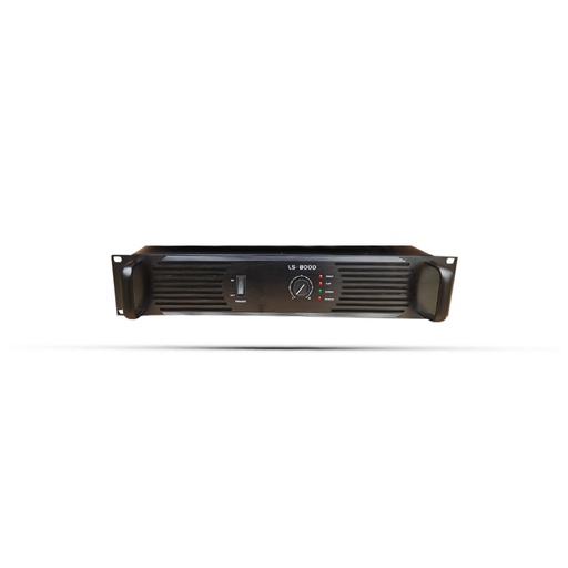 ZERDA PA amplifier with a real power of 800W/ 800MV input line, 10KΩ/ Output impedance of 100V ELA; 4-16 ohm.
