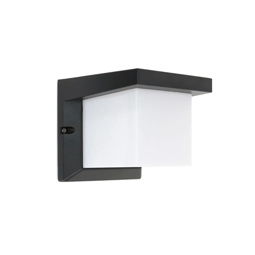 Applique murale Led en noir moderne en Aluminium avec LED SMD l MAX 10W I IP54 l Température de Couleur 3000K