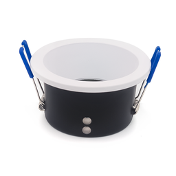 [PR598WH] SUPPORT SPOT ETANCHE BLANC ROND PROLIGHT+ IP65 